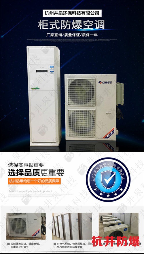 甲醇庫防爆空調(diào)機案例圖
