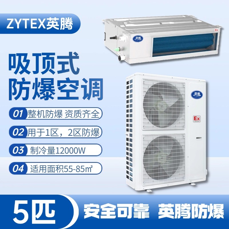 BKF-120-Ex(F) 5p風管式防爆空調(diào) 車輛庫房使用